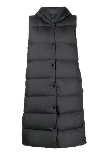 Gilet lungo imbottito