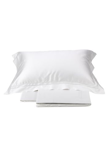 Completo letto matrimoniale Gemelli - Bianco seta - La Perla Home Collection