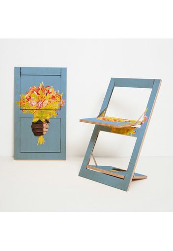 FLÄPPS FOLDING CHAIR - KNIFE FLOWERS