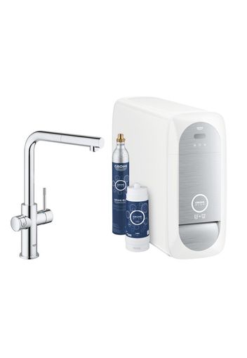 GROHE, GROHE BLUE® HOME, Rubinetto da cucina in ottone cromato