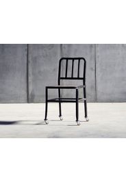 METAL CHAIR | Sedia con ruote