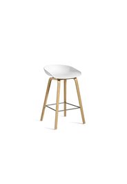 HAY - ABOUT A STOOL AAS 32 75 WHITE LACQ