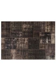 PATCHWORK DARK BROWN