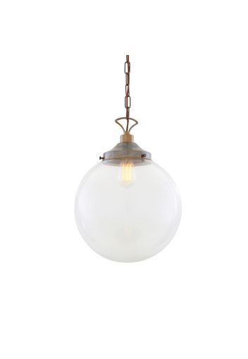 RIAD CLEAR GLOBE PENDANT LIGHT 35CM