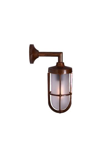 CLADACH BRASS WELL GLASS WALL LIGHT