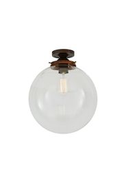 RIAD 30CM GLOBE CEILING LIGHT FITTING