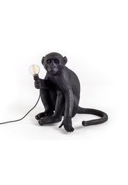 THE MONKEY LAMP BLACK SITTING