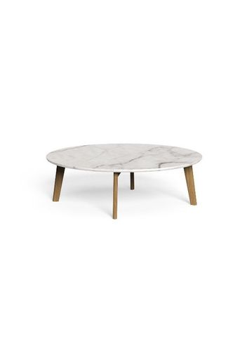 CLEO TEAK | Tavolino in marmo