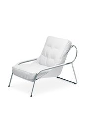 MAGGIOLINA | Chaise longue in pelle