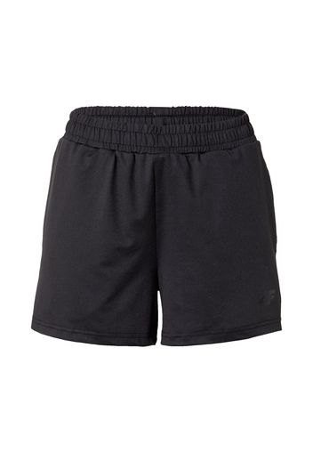 4F Pantaloni sportivi  nero