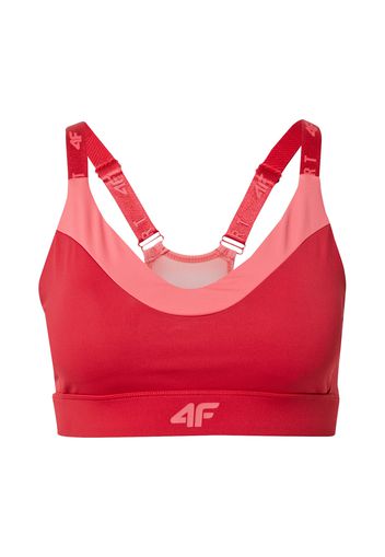 4F Reggiseno sportivo  rosso scuro / rosa