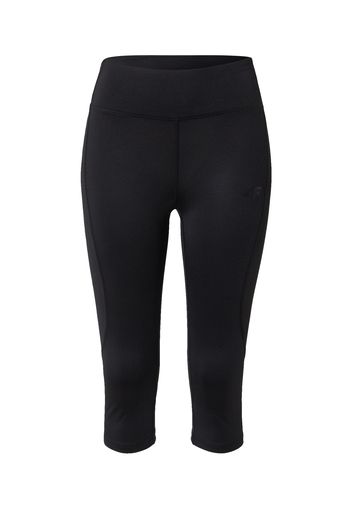 4F Pantaloni sportivi  nero