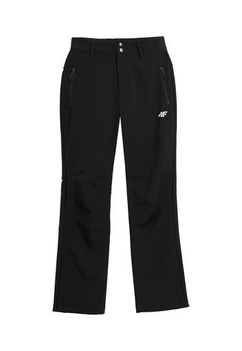 4F Pantaloni per outdoor  nero / bianco