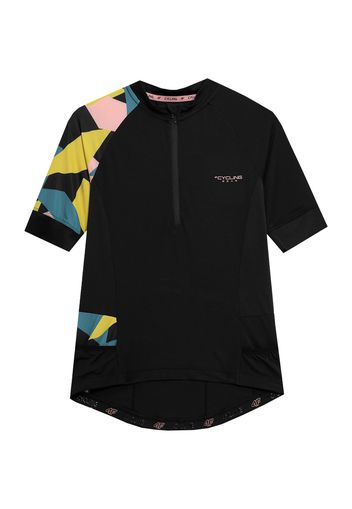 4F Maglia funzionale  giallo / verde / salmone / nero