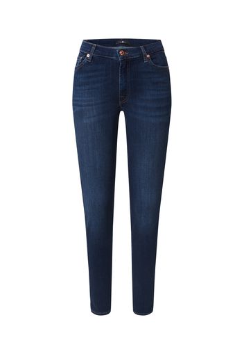 7 for all mankind Jeans 'HW SKINNY SLIM ILLUSION LUXE BLISS'  blu denim