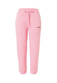 9N1M SENSE Pantaloni  rosa chiaro / nero