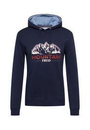 A Fish named Fred Felpa  navy / blu fumo / bianco / bordeaux