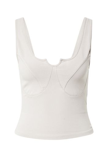 Abercrombie & Fitch Top  grigio chiaro