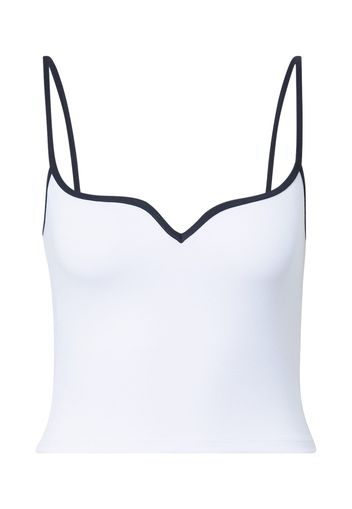 Abercrombie & Fitch Top  bianco / nero