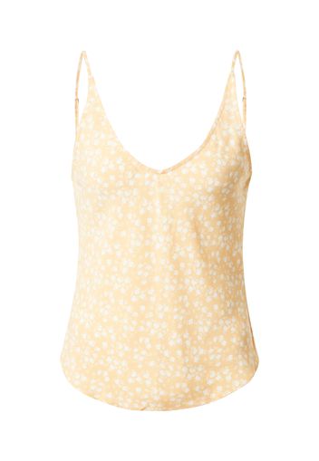 Abercrombie & Fitch Top  bianco / giallo