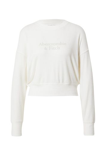 Abercrombie & Fitch Maglietta  beige chiaro / bianco