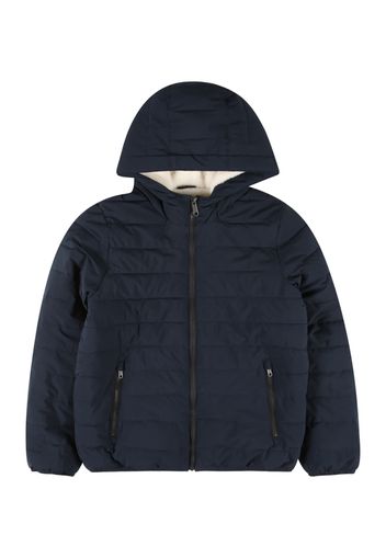 Abercrombie & Fitch Giacca di mezza stagione  navy / bianco