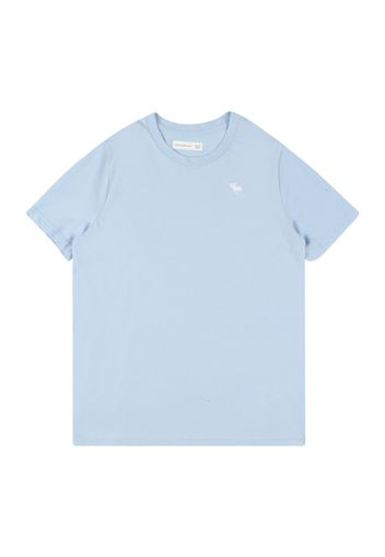 Abercrombie & Fitch Maglietta  blu chiaro / bianco