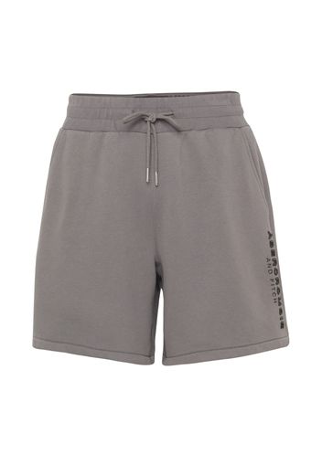 Abercrombie & Fitch Pantaloni  grigio / nero