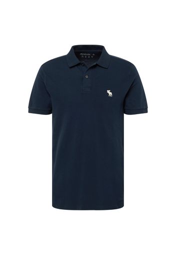 Abercrombie & Fitch Maglietta  navy / bianco