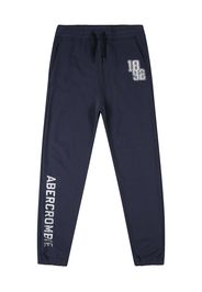 Abercrombie & Fitch Pantaloni  navy / bianco