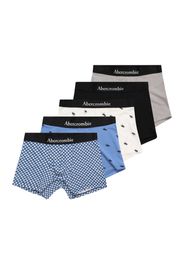 Abercrombie & Fitch Pantaloncini intimi  blu chiaro / grigio chiaro / nero / bianco