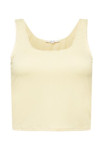 ABOUT YOU Curvy Top 'Greta'  giallo pastello