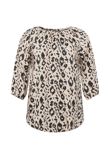 ABOUT YOU Curvy Camicia da donna 'Talea'  nero / beige