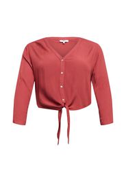 ABOUT YOU Curvy Camicia da donna 'Dylane'  rosso ruggine