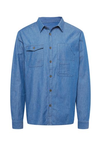 ABOUT YOU x Alvaro Soler Camicia 'Baran'  blu denim