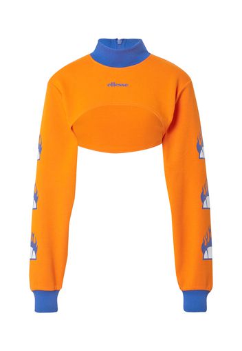 About You x Ellesse Maglietta 'Pieta Long Sleeve Funnel Neck Top'  arancione