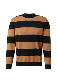 ABOUT YOU x Kevin Trapp Pullover 'Linus'  cognac / nero