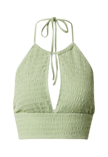 ABOUT YOU x Millane Top 'Ela'  verde pastello