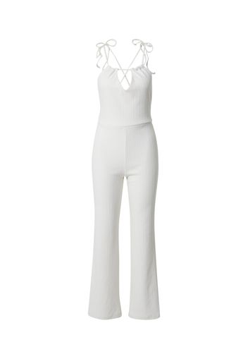 ABOUT YOU x Sofia Tsakiridou Tuta jumpsuit 'Leia'  offwhite / bianco