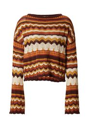 ABOUT YOU x Sofia Tsakiridou Pullover 'Allegra '  beige / marrone / caramello / rosso ruggine