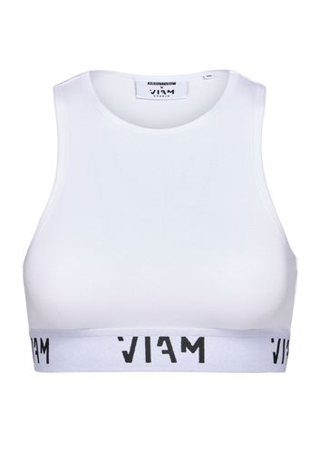 ABOUT YOU x VIAM Studio Top 'Decisive'  nero / bianco