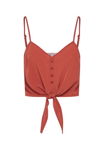 ABOUT YOU Top 'Norina'  rosso ruggine