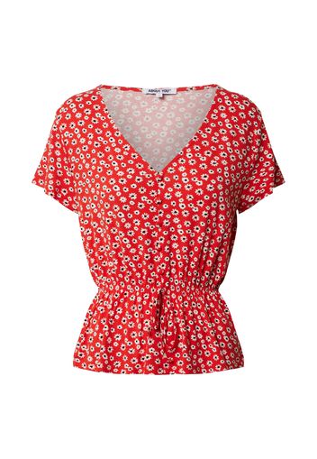 ABOUT YOU Camicia da donna 'Melika'  bianco / rosso