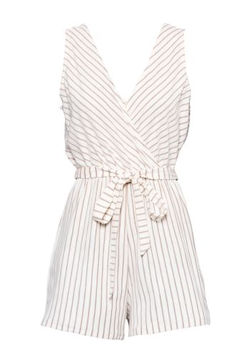 ABOUT YOU Tuta jumpsuit 'Hanne'  bianco / marrone