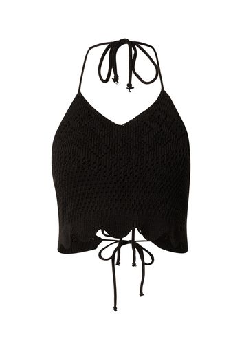 ABOUT YOU Top in maglia 'Drew'  nero