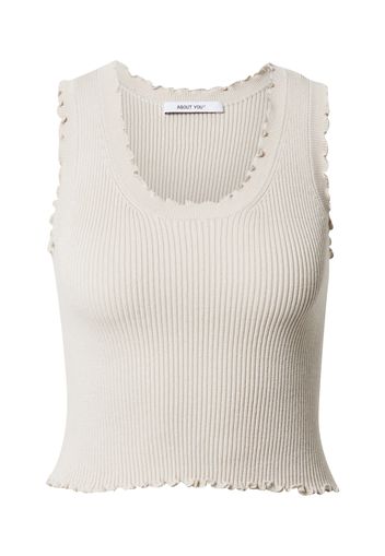 ABOUT YOU Top in maglia 'Emmy'  crema