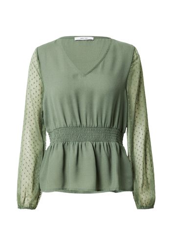 ABOUT YOU Camicia da donna 'Florence'  grigio scuro / verde pastello