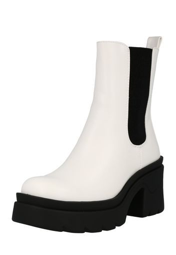 ABOUT YOU Boots chelsea 'Vivien'  nero / bianco