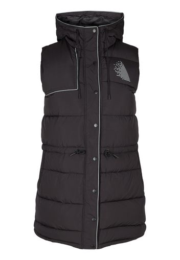 Active by Zizzi Gilet 'Atrine'  nero / bianco