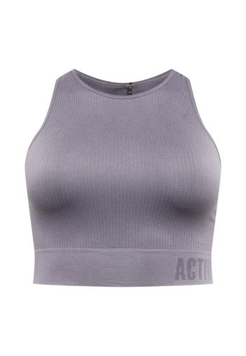 Active by Zizzi Top sportivo 'AMY'  grigio scuro